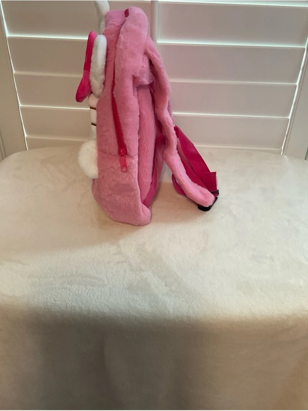 Hello Kitty Pink Plush Kids Bag with Bow